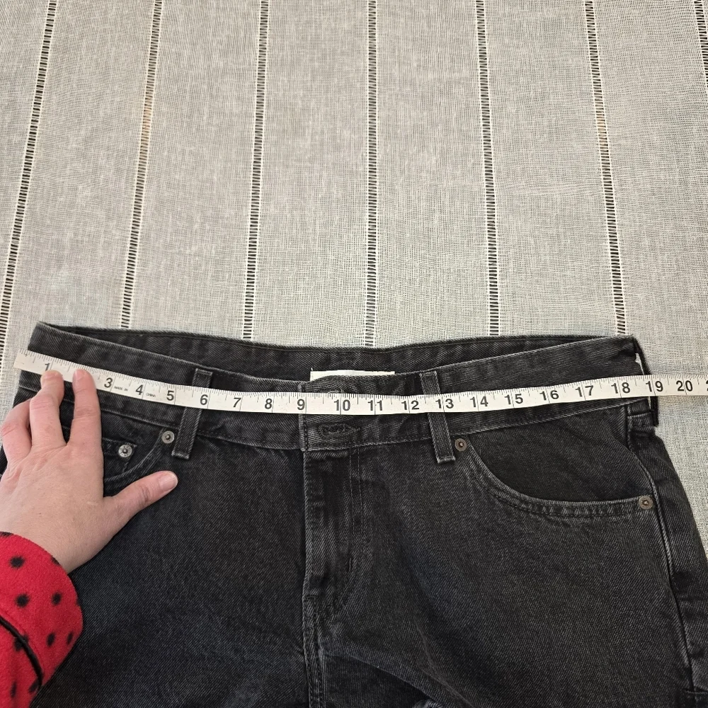 Levi's Black Denim Jean Shorts